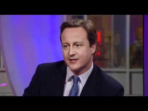 Matt Baker asks David Cameron: "How on earth do yo...