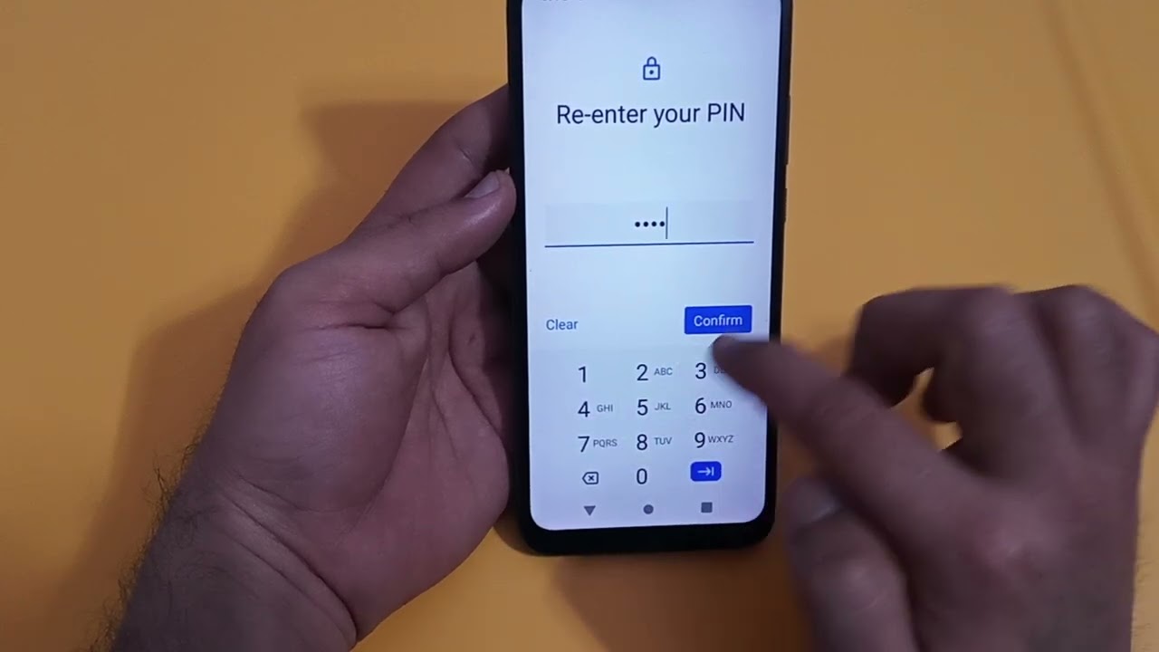 Lava z61 pin lock setting, how to set pin lock in Lava z61