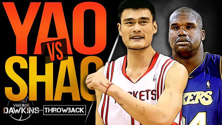 When 2 Legendary MONSTERS Meet In Their Prime! | Shaq vs Yao EPiC Duel | VintageDawkins