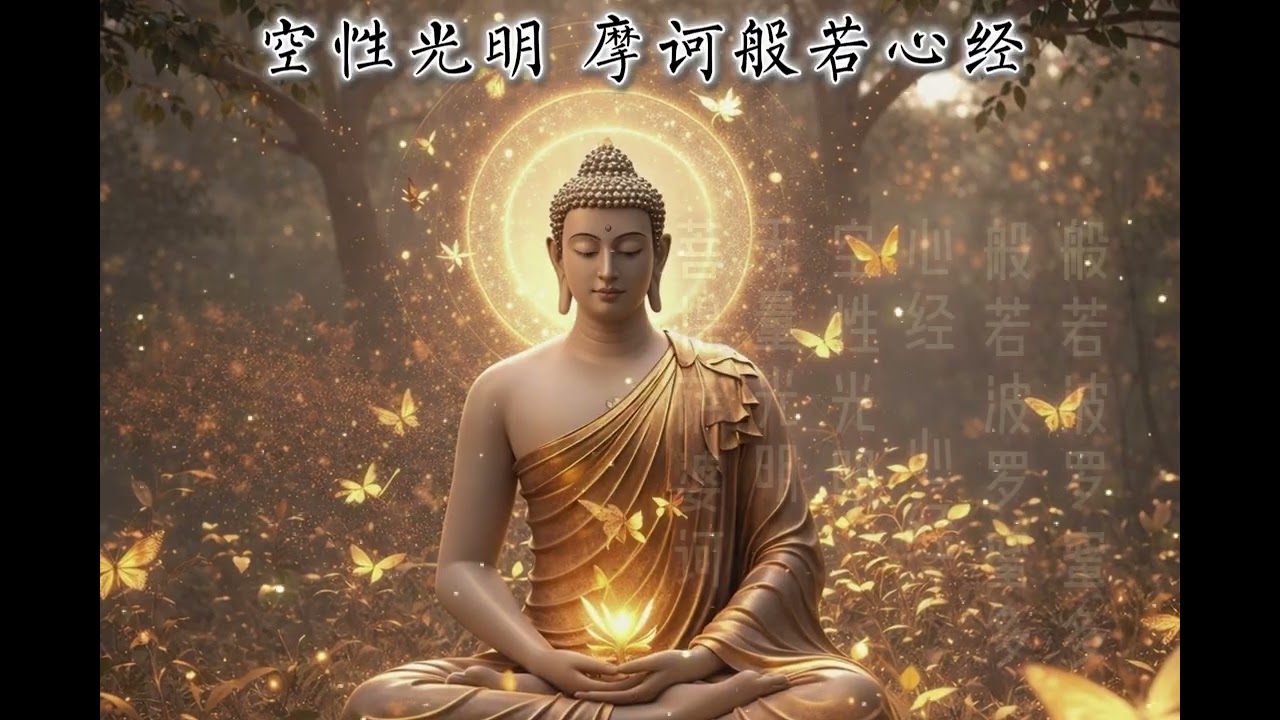 空性光明 · 摩訶般若心經，一小時循環播放版, 心經唱誦, 佛教音樂, 佛曲, 佛經音樂, 靜心音樂, 冥想音樂, 靜坐音樂, 禪修音樂, 修行音樂, 佛教冥想, 放鬆音樂, 助眠音樂, 靈性療癒