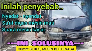 How to fix a car when the engine dies when you accelerate, it jerks badly