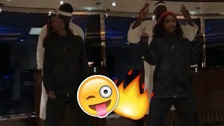 Dwayne Wade Gabrielle Union Dancing TOO LIT