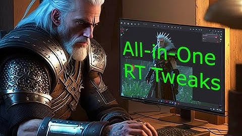 Witcher 3 Next Gen 4.01 Mod: All-in-One RT Performance Tweaks + Memory Leak Fix - FPS Comparison
