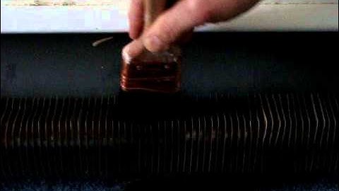 Cleaning baseboard heater part 1