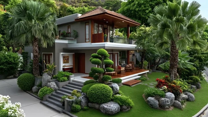 Small Modern Tropical House Design Ideas 2025 | Breathtaking Indoor-Outdoor Living With Tropical