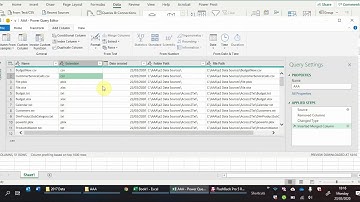 Create a File Index in Microsoft Excel and Power Query Tutorial
