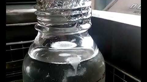 Removal of dissolved gases from water by ultrasonic bath