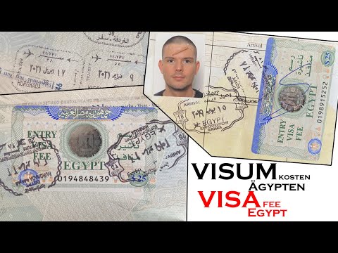 VISUM für Ägypten // VISA for Egypt • Хургада, Египет