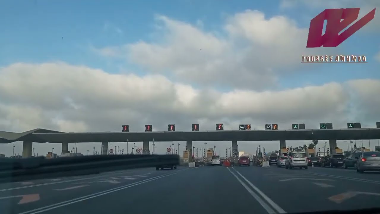 مرة أخرى في الطريق السيار إلى مدينة الرباط قادما من مدينة الدارالبيضاء #المغرب_اليوم.