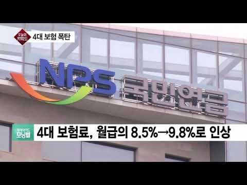 4대 보험 ‘폭탄’?…월급의 8.5%→9.8%로 인상