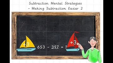 Making Subtraction Easier 2 - Subtraction Mental Strategy Ages 8+ 3rdNumOpAS