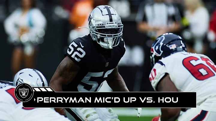 Denzel Perryman Sings While Micd Up vs. Texans: Th...