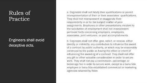 Code of Ethics for Engineers Presentation - Gabriel Polakoff