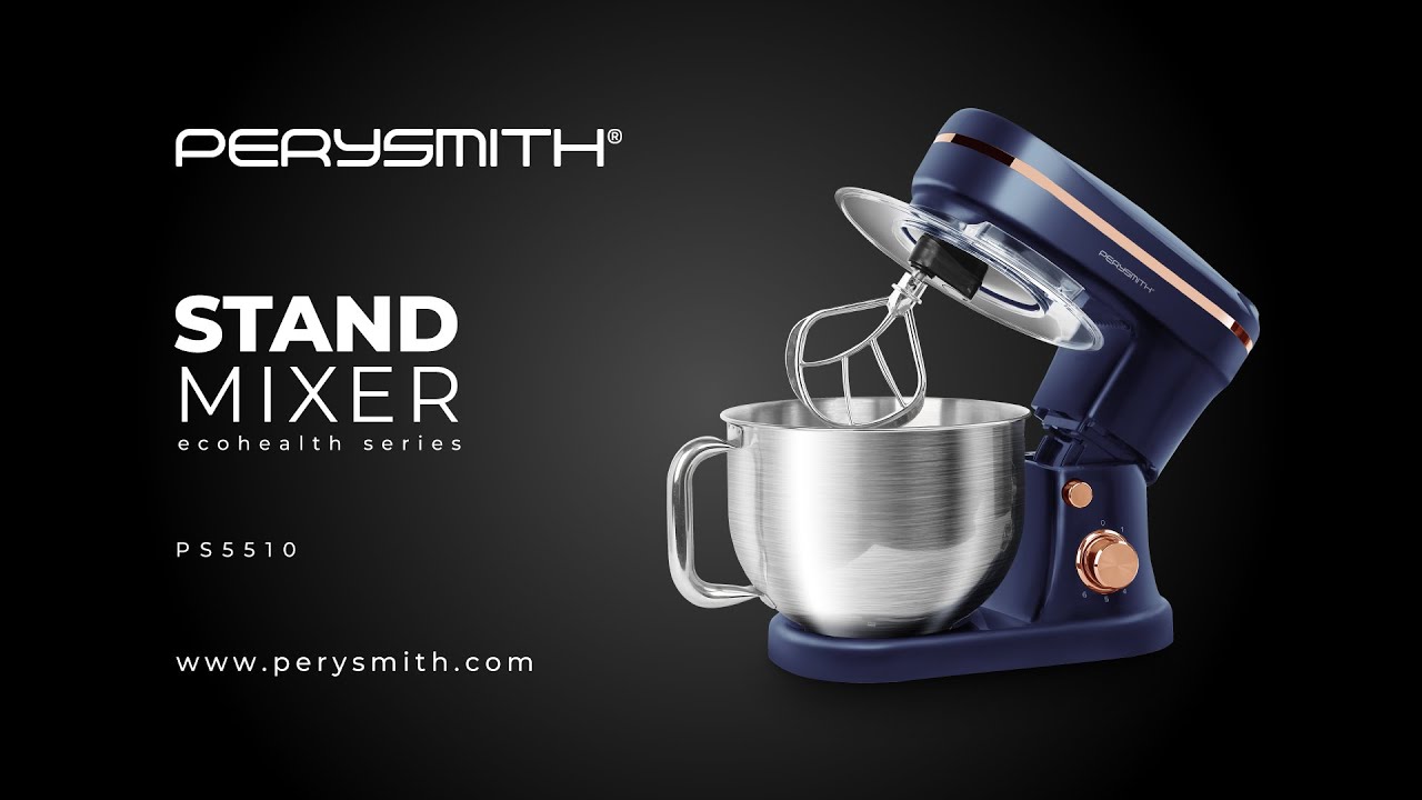 PerySmith 5.5L Stand Mixer 1200W EasyCooking Series PS5510 YouTube