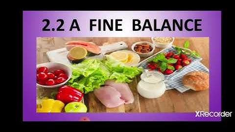 Std.1st E.V.S.2.2 A fine balance 2