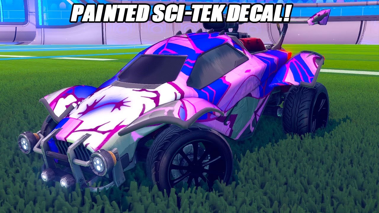 Представляем *новую* раскрашенную наклейку "SCI-TEK" из Rocket Pass 21! - Rocket League Showcase