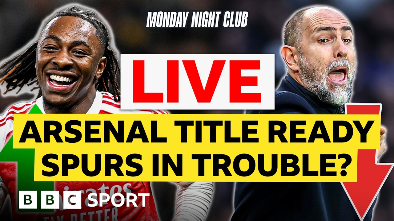 Arsenal Send Title Warning and Tottenham in CRISIS? | Monday Night Club | 23 Feb
