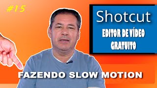 Shotcut FREE VIDEO EDITOR: How to make slow motion, slow-motion video. screenshot 2