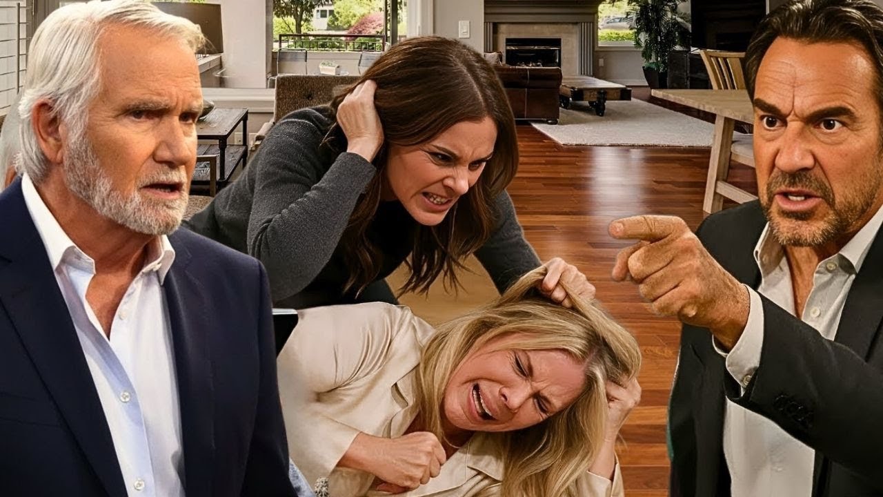 «Ты разрушила мою жизнь!» — Тейлор Брук получает пощёчину в взрывной перепалке! Эрик в шоке | B&B