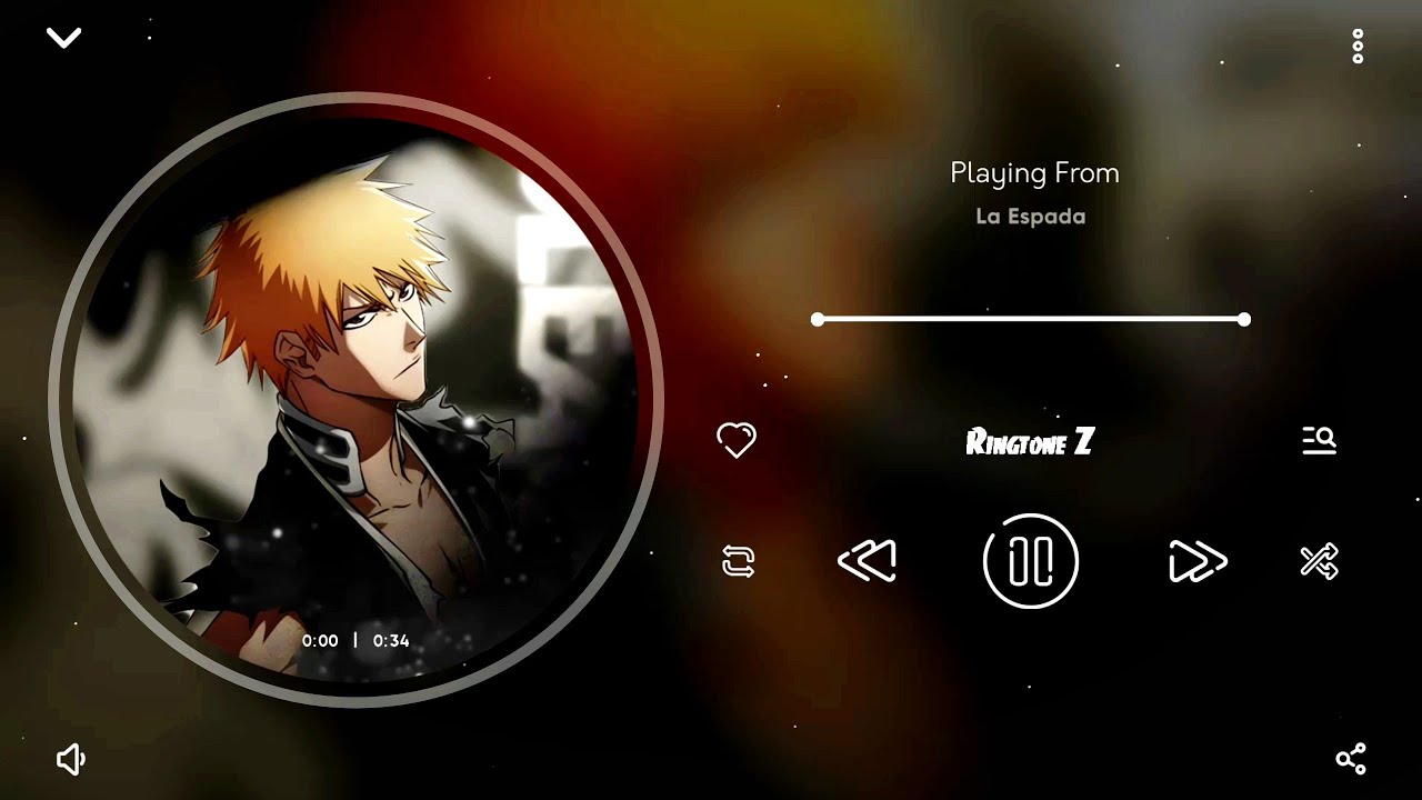 La Espada Bleach Ringtone Anime Ringtone Z YouTube