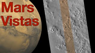 Mars Vistas: Irregular Craters near Olympus Mons