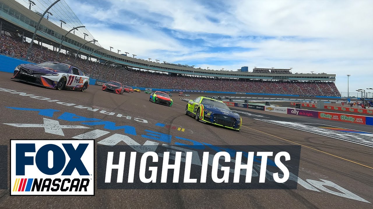 PHOENIX HIGHLIGHTS: Briscoe, Reddick, Chastain battle for win | NASCAR ON FOX
