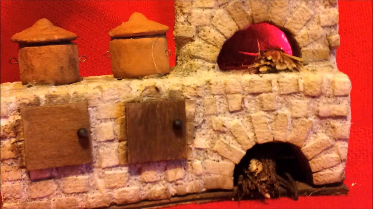 accessori presepe cucina in miniatura - YouTube accessori presepe cucina in miniatura - YouTube
