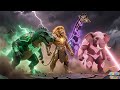 ABC Prehistoric Safari Animals Sounds Song | Fantasy Superhero animals for kids | Giggles and Toons