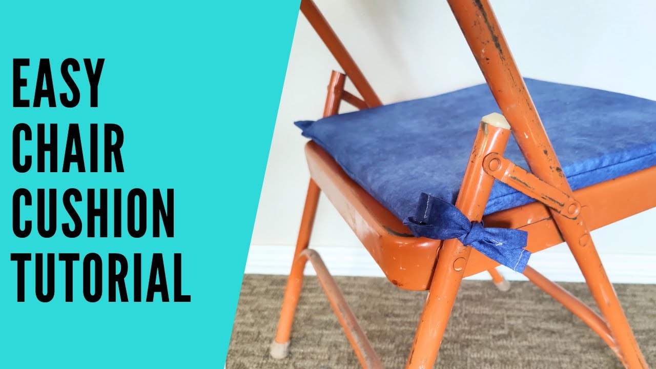 Sew Easy Chair Cushions at Home! Beginner Sewing Project