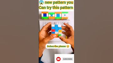 😨 3×3 Rubiks cube new pattern 🔥 #shorts #viral #trending