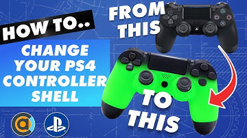 How to replace the shell on your PS4 controller. DualShock 4 mod with ExtremeRate shell