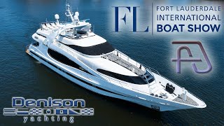 "Arthur's Way" $4 Million 118' MILLENNIUM SUPER YACHTS by Denison Yachting at FLIBS 2020