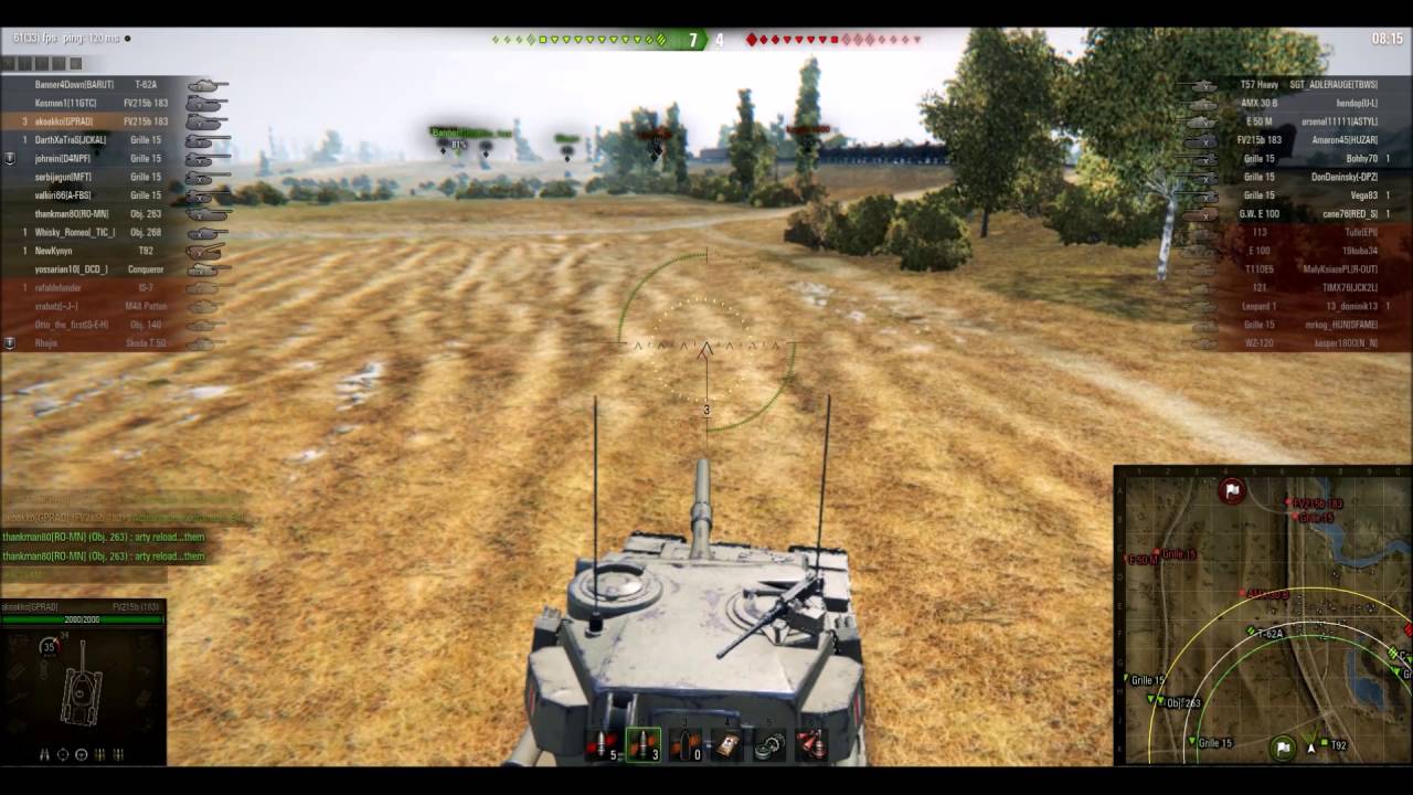 http://spielen.de FV215b (183) Best POSITION map PROKHOROVKA Tutorial World of Tanks Wot Deutsch Lets Play