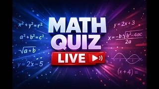 Ultimate math Quiz Live | Math Stream #shorts