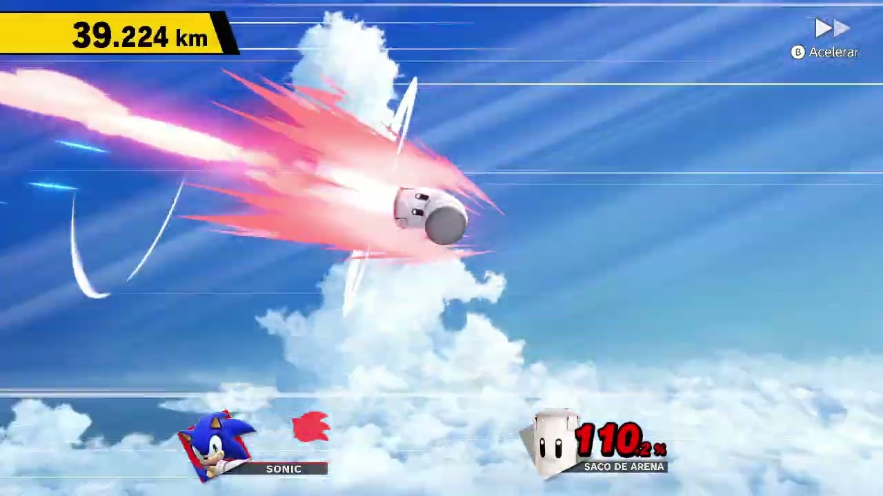 Un gameplay de smash ultimate 