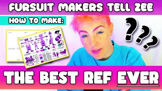 make the BEST fursona ref sheet! fursuit makers BEG YOU: don't make these mistakes! #furry #fursuit