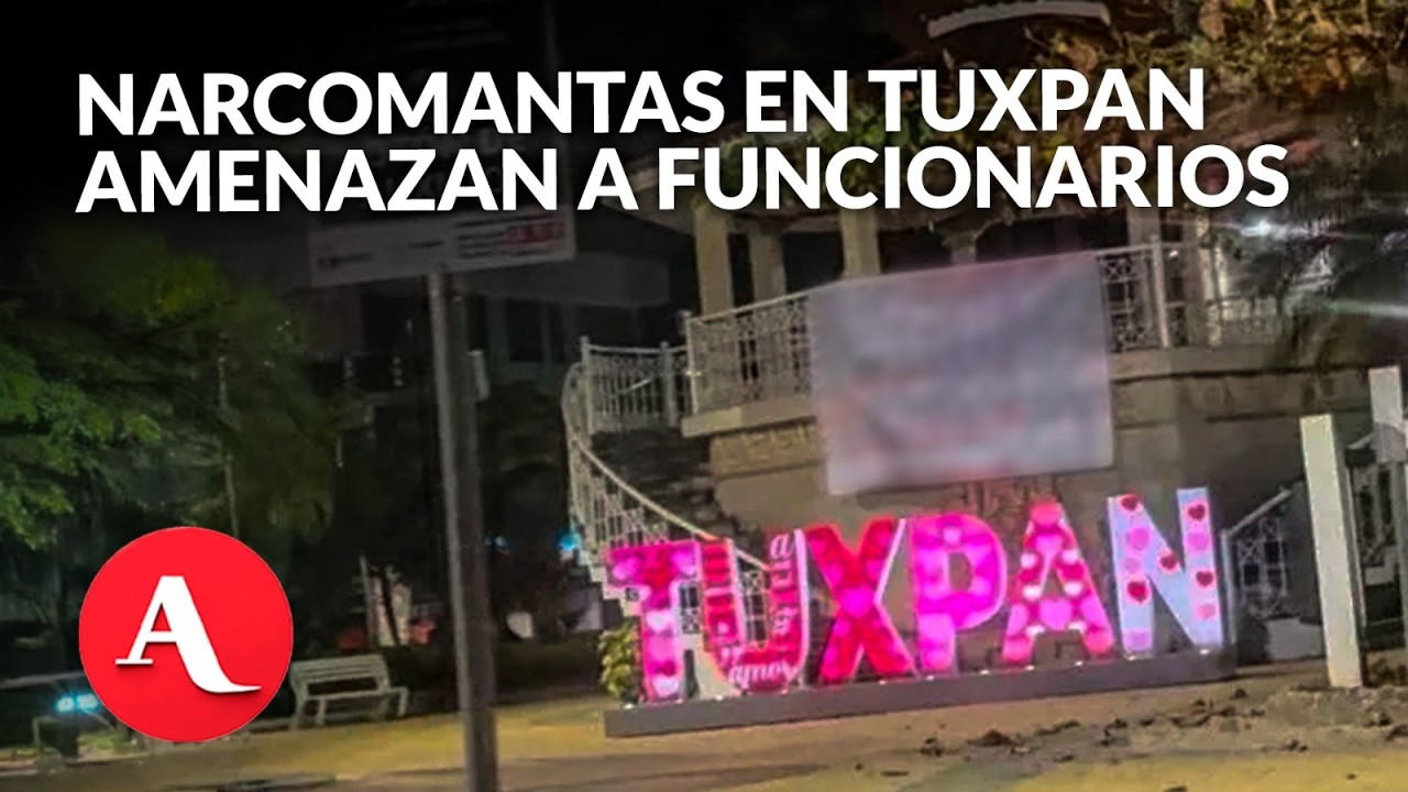 Testigos reportan detonaciones en Tuxpan tras aparición de narcomantas | Sarah Landa