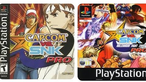 Capcom vs. SNK Pro (PS1) Gameplay Part 1 4K