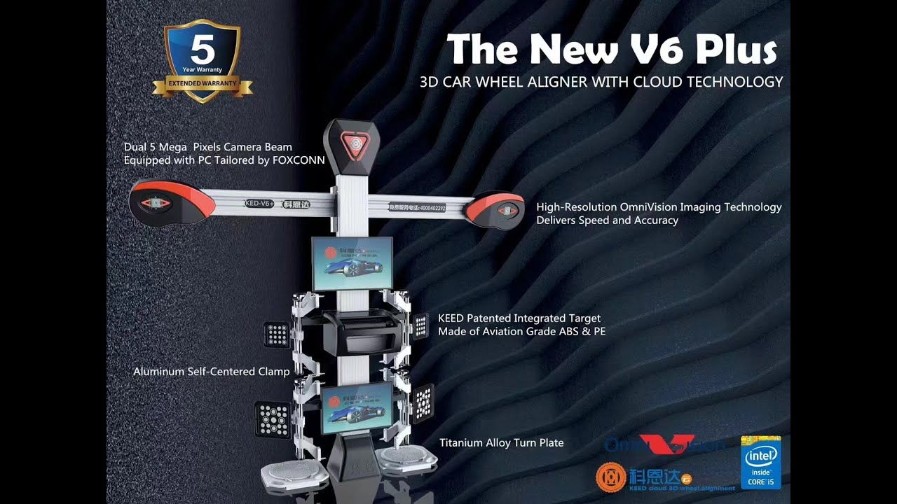Target of 3D Wheel Alignment for Garage Shop - YouTube