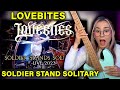 LOVEBITES / Soldier Stands Solitarily LIVE Singer Bassist Musician Reacts