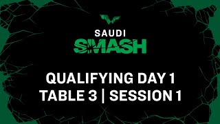 LIVE! | T3 | Qualifying Day 1 | Saudi Smash 2024 | Session 1