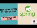 Spring mvc thymeleaf tutorial with crud example and source code