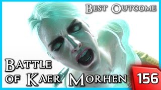 Witcher 3 ► THE BATTLE OF KAER MORHEN - Full Crew | Best Outcome #156 [PC]