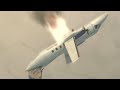 Continental Express Flight 2574 Flight Control Failure &amp; Crash Animation
