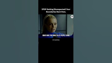 STOP Getting Disrespected! Your Boundaries Start Here. #shorts #boundaries #viral #motivation