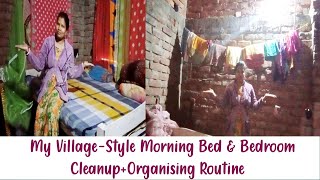 My Village Style Winter Morning Bed & Bedroom Cleaningorganizing Routineindian Youtuber Salma