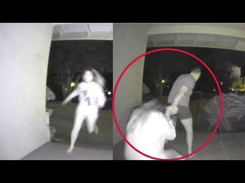 TOP 10 DISTURBING MOMENTS CAUGHT ON DOORBELL CAMERA (PART 3)