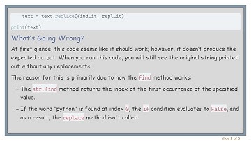 How to Search and Replace in Strings with Python