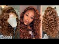 How to Dye & style your wig Ginger/copper red |  Great Summer color! | Ft. Wiggins Hair Co.