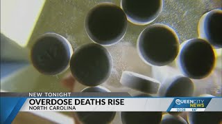 Overdose death rise in North Carolina